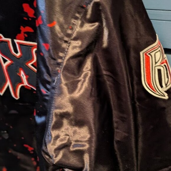 S9 HEADGEAR CLASSICS DMX Satin Bomber Jacket - Picture 3 of 6